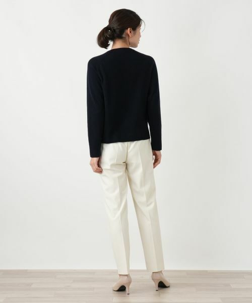 Leilian / レリアン カーディガン・ボレロ | チュールビジューニットカーディガン | 詳細6