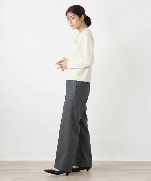 Leilian / レリアン カーディガン・ボレロ | チュールビジューニットカーディガン | 詳細8