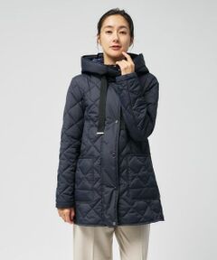 Leilian / レリアン その他アウター | フーデッドキルティングコート