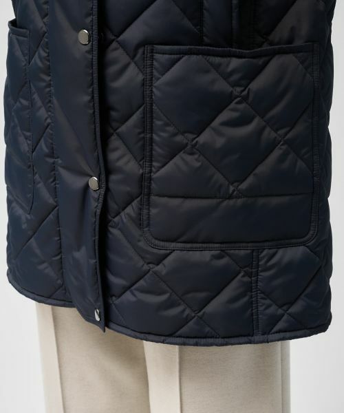 Leilian / レリアン その他アウター | フーデッドキルティングコート | 詳細10