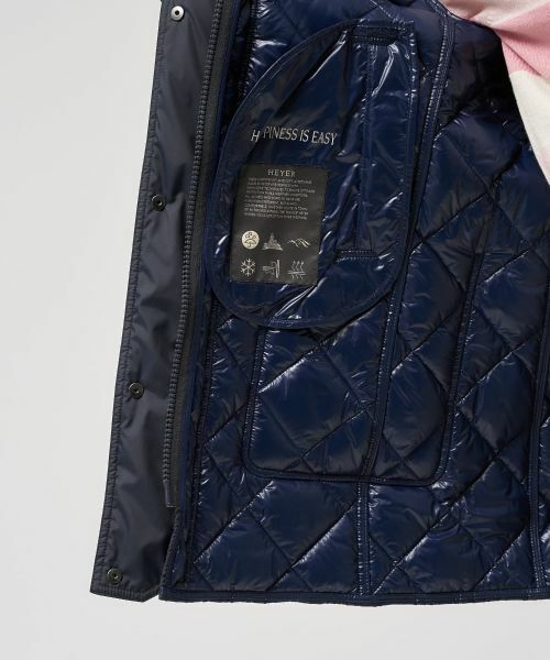 Leilian / レリアン その他アウター | フーデッドキルティングコート | 詳細11