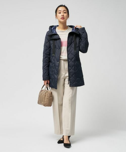 Leilian / レリアン その他アウター | フーデッドキルティングコート | 詳細15