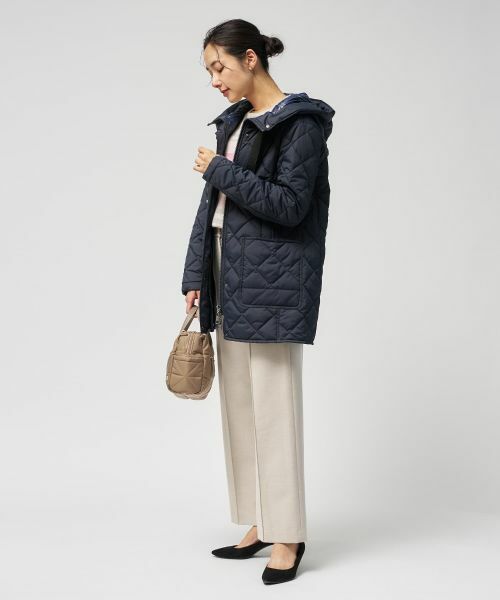 Leilian / レリアン その他アウター | フーデッドキルティングコート | 詳細17