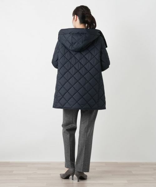 Leilian / レリアン その他アウター | フーデッドキルティングコート | 詳細24