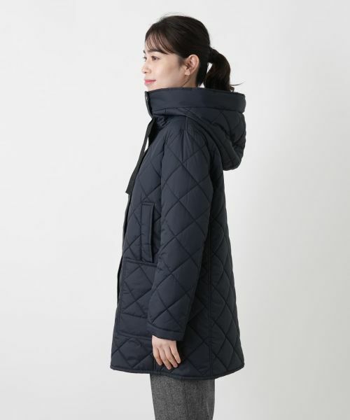 Leilian / レリアン その他アウター | フーデッドキルティングコート | 詳細26