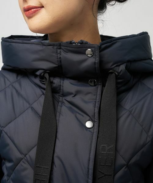 Leilian / レリアン その他アウター | フーデッドキルティングコート | 詳細6