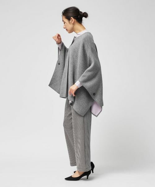 Leilian / レリアン その他アウター | リバーシブルマント【25年11月カタログ】 | 詳細11