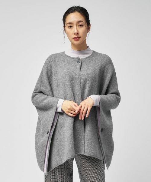 Leilian / レリアン その他アウター | リバーシブルマント【25年11月カタログ】 | 詳細14