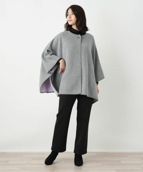 Leilian / レリアン その他アウター | リバーシブルマント【25年11月カタログ】 | 詳細29