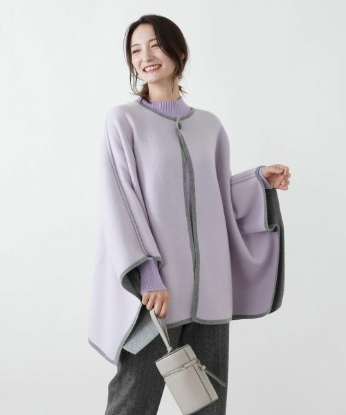 Leilian / レリアン その他アウター | リバーシブルマント【25年11月カタログ】 | 詳細4