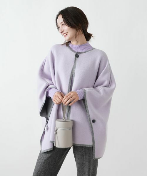 Leilian / レリアン その他アウター | リバーシブルマント【25年11月カタログ】 | 詳細5