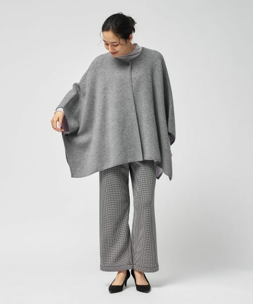 Leilian / レリアン その他アウター | リバーシブルマント【25年11月カタログ】 | 詳細8