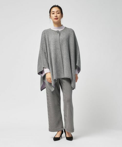 Leilian / レリアン その他アウター | リバーシブルマント【25年11月カタログ】 | 詳細9