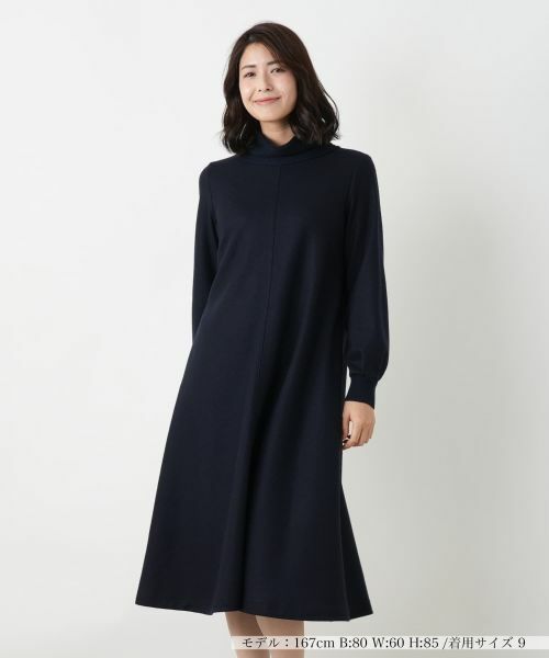 Leilian / レリアン ドレス | ハイネックAラインワンピース【25年11月カタログ】 | 詳細23