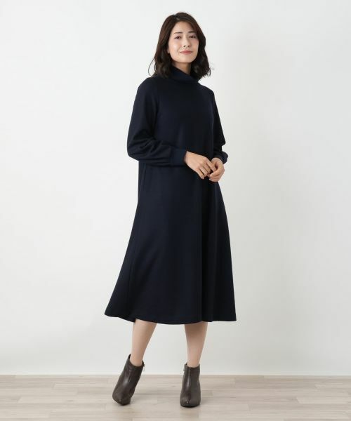 Leilian / レリアン ドレス | ハイネックAラインワンピース【25年11月カタログ】 | 詳細24