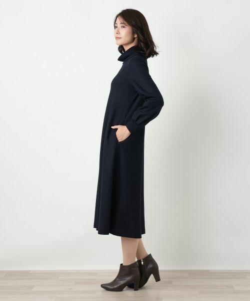 Leilian / レリアン ドレス | ハイネックAラインワンピース【25年11月カタログ】 | 詳細25