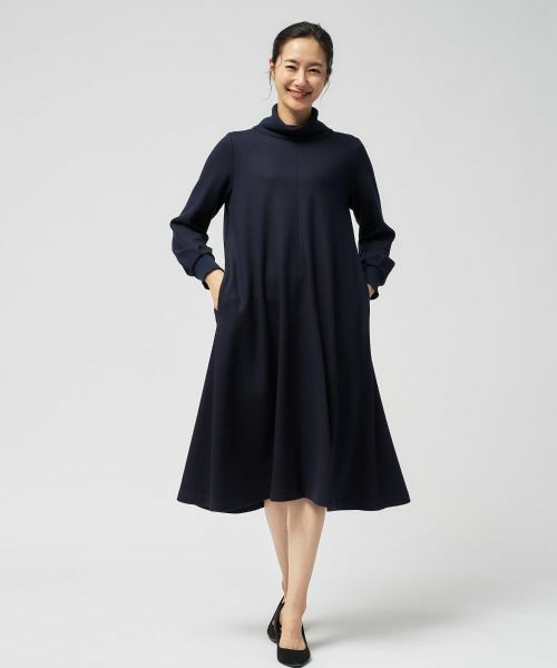 Leilian / レリアン ドレス | ハイネックAラインワンピース【25年11月カタログ】 | 詳細4