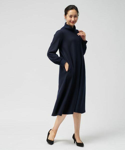 Leilian / レリアン ドレス | ハイネックAラインワンピース【25年11月カタログ】 | 詳細6
