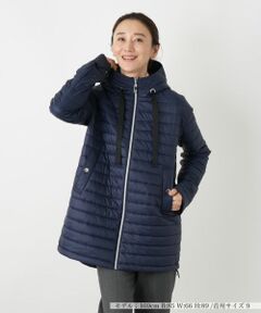 Leilian / レリアン その他アウター | 中わたキルティングフーデッドコート