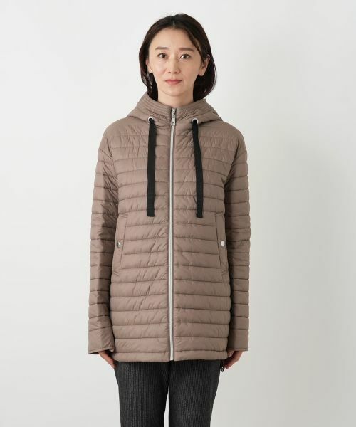 Leilian / レリアン その他アウター | 中わたキルティングフーデッドコート | 詳細10