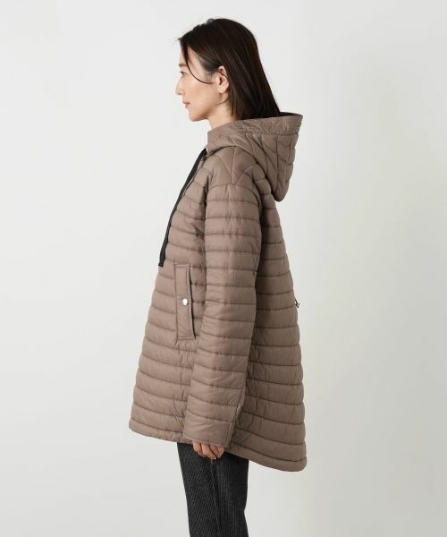Leilian / レリアン その他アウター | 中わたキルティングフーデッドコート | 詳細11