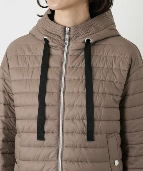 Leilian / レリアン その他アウター | 中わたキルティングフーデッドコート | 詳細13