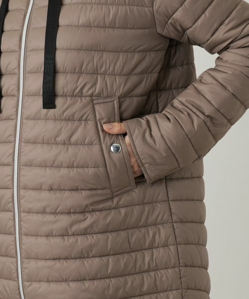 Leilian / レリアン その他アウター | 中わたキルティングフーデッドコート | 詳細15