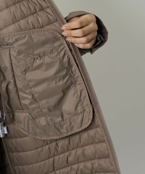 Leilian / レリアン その他アウター | 中わたキルティングフーデッドコート | 詳細17