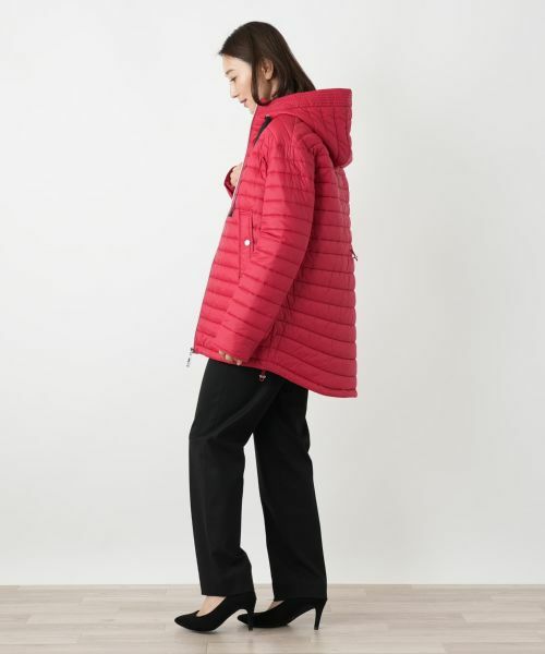 Leilian / レリアン その他アウター | 中わたキルティングフーデッドコート | 詳細2