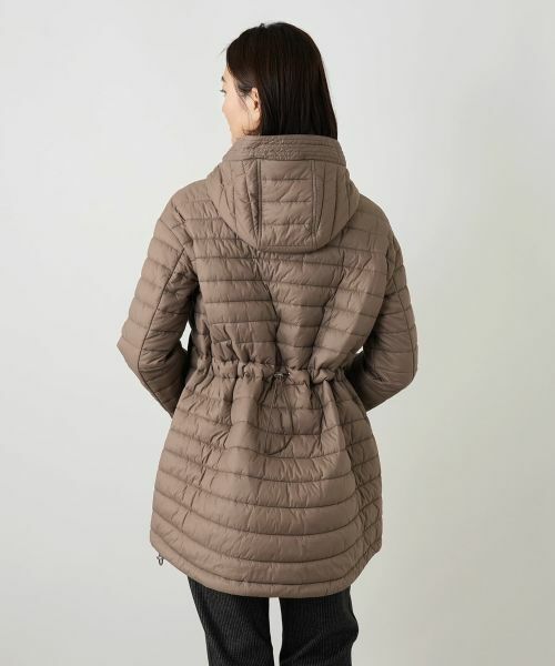Leilian / レリアン その他アウター | 中わたキルティングフーデッドコート | 詳細21