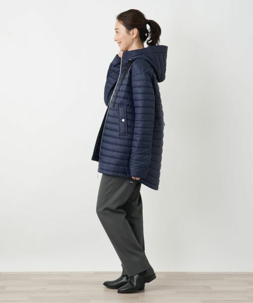 Leilian / レリアン その他アウター | 中わたキルティングフーデッドコート | 詳細5