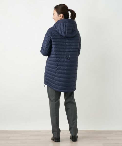 Leilian / レリアン その他アウター | 中わたキルティングフーデッドコート | 詳細6