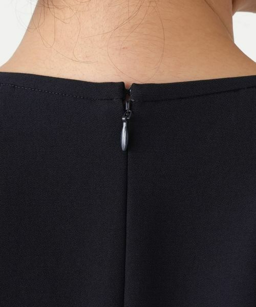 Leilian / レリアン ドレス | 異素材切り替えワンピース【セレモニー】【Leilian WHITE LABEL】 | 詳細19