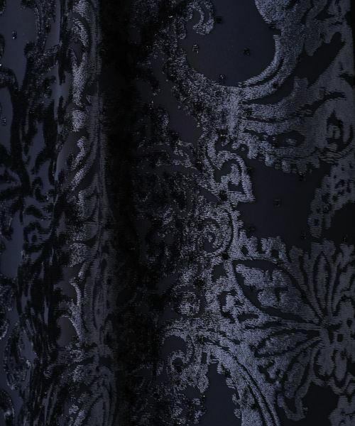 Leilian / レリアン ドレス | 異素材切り替えワンピース【セレモニー】【Leilian WHITE LABEL】 | 詳細24