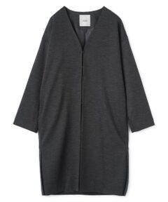 Leilian / レリアン その他アウター | ノーカラーVネックコート