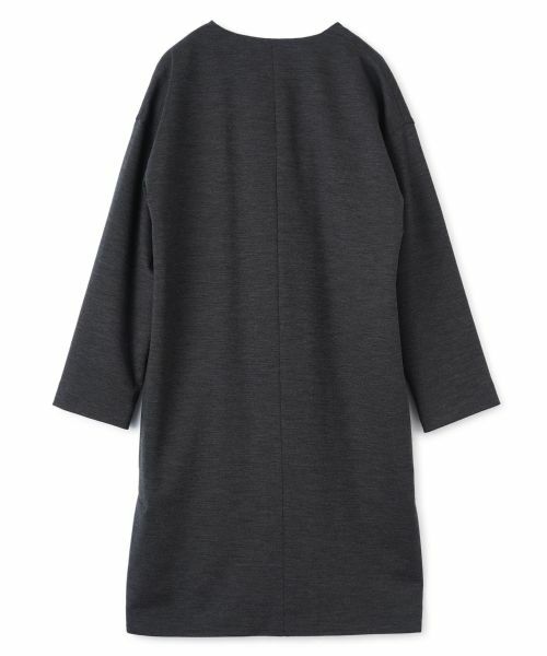 Leilian / レリアン その他アウター | ノーカラーVネックコート | 詳細1