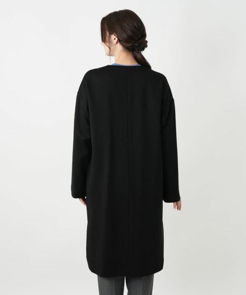 Leilian / レリアン その他アウター | ノーカラーVネックコート | 詳細9