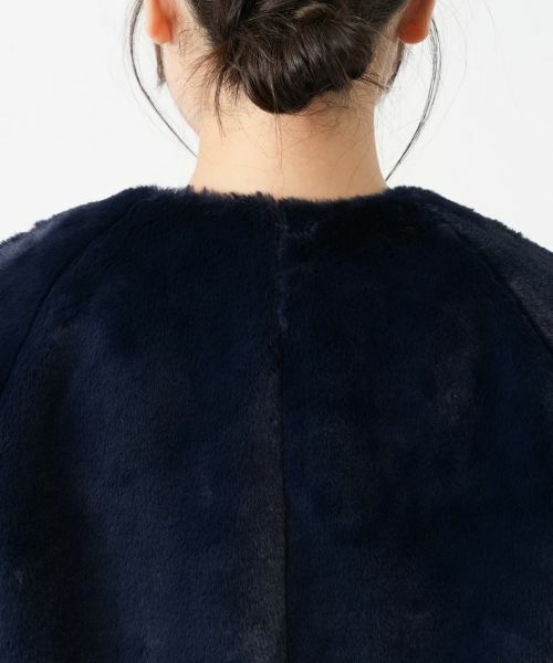 Leilian / レリアン テーラードジャケット | フェイクファーブルゾン | 詳細11