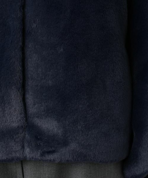 Leilian / レリアン テーラードジャケット | フェイクファーブルゾン | 詳細15