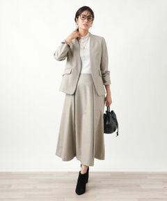 Leilian / レリアン テーラードジャケット | ノーカラージャケット