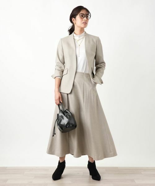 Leilian / レリアン テーラードジャケット | ノーカラージャケット | 詳細11