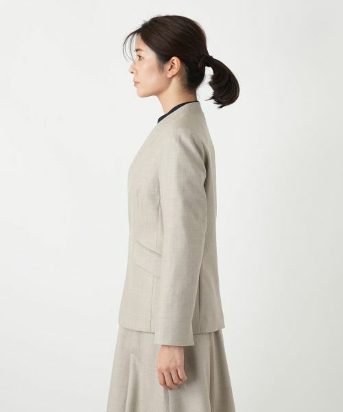 Leilian / レリアン テーラードジャケット | ノーカラージャケット | 詳細18