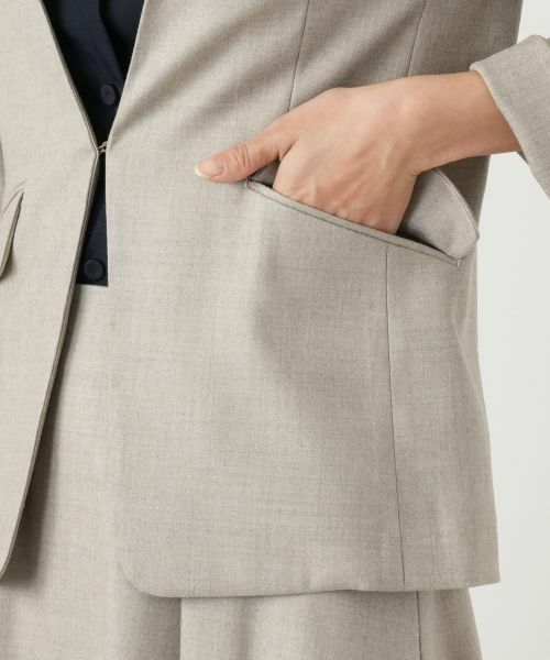 Leilian / レリアン テーラードジャケット | ノーカラージャケット | 詳細25