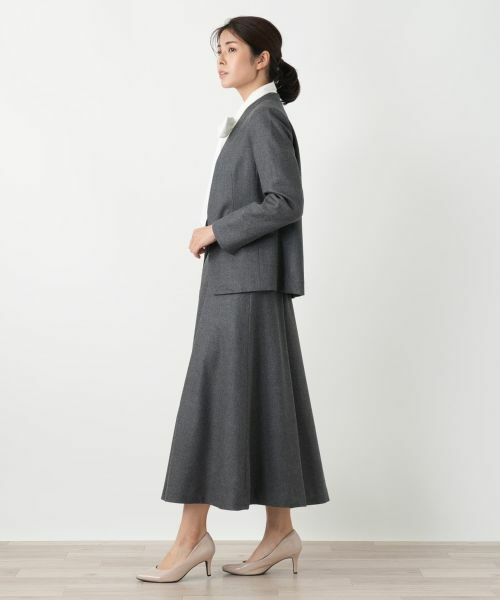 Leilian / レリアン テーラードジャケット | ノーカラージャケット | 詳細7