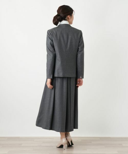 Leilian / レリアン テーラードジャケット | ノーカラージャケット | 詳細8