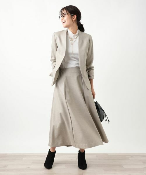 Leilian / レリアン テーラードジャケット | ノーカラージャケット | 詳細9