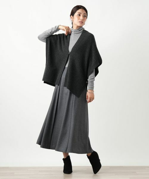 Leilian / レリアン ミニ・ひざ丈スカート | タックフレアスカート | 詳細10