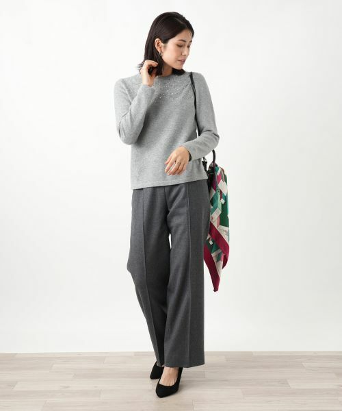 Leilian / レリアン その他パンツ | センタープレスパンツ | 詳細13