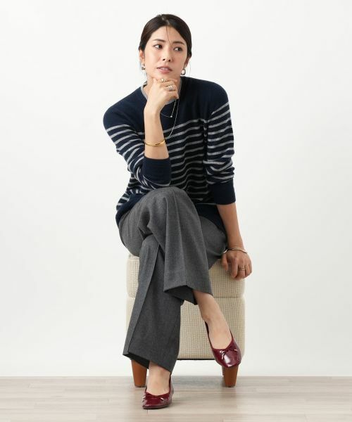 Leilian / レリアン その他パンツ | センタープレスパンツ | 詳細15