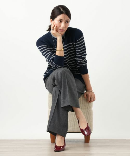 Leilian / レリアン その他パンツ | センタープレスパンツ | 詳細16